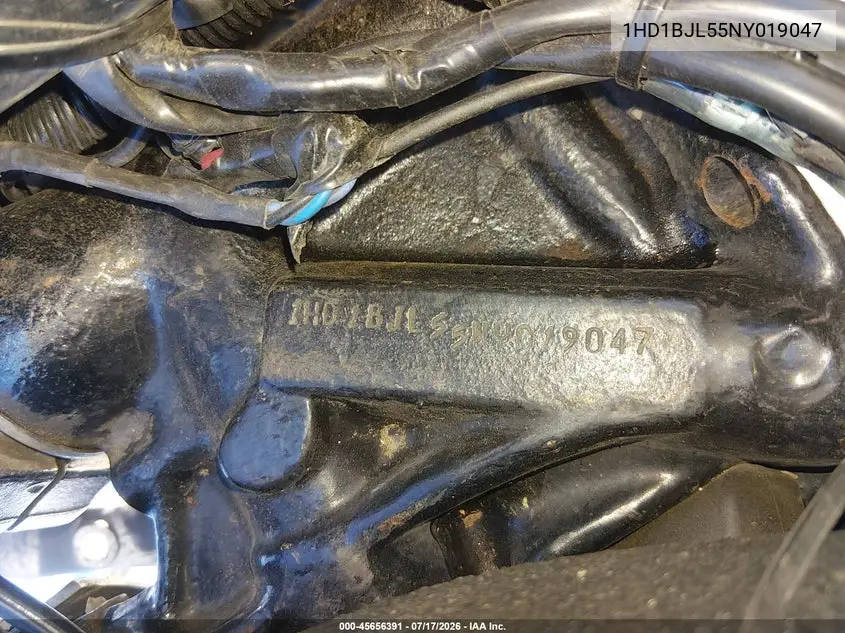 1992 Harley-Davidson Flstc VIN: 1HD1BJL55NY019047 Lot: 45656391