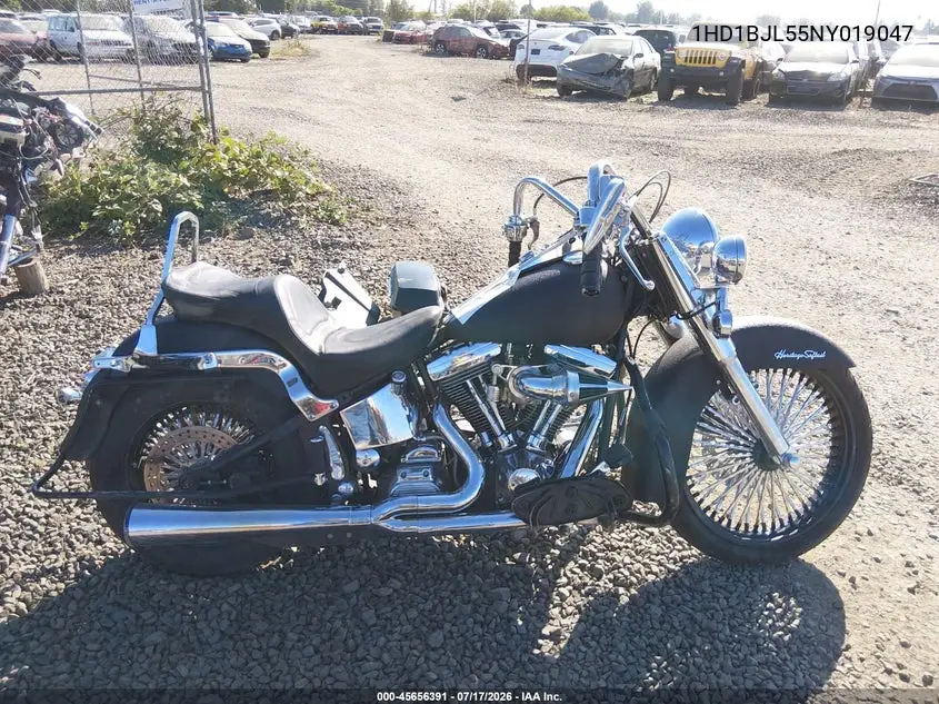 1992 Harley-Davidson Flstc VIN: 1HD1BJL55NY019047 Lot: 45656391