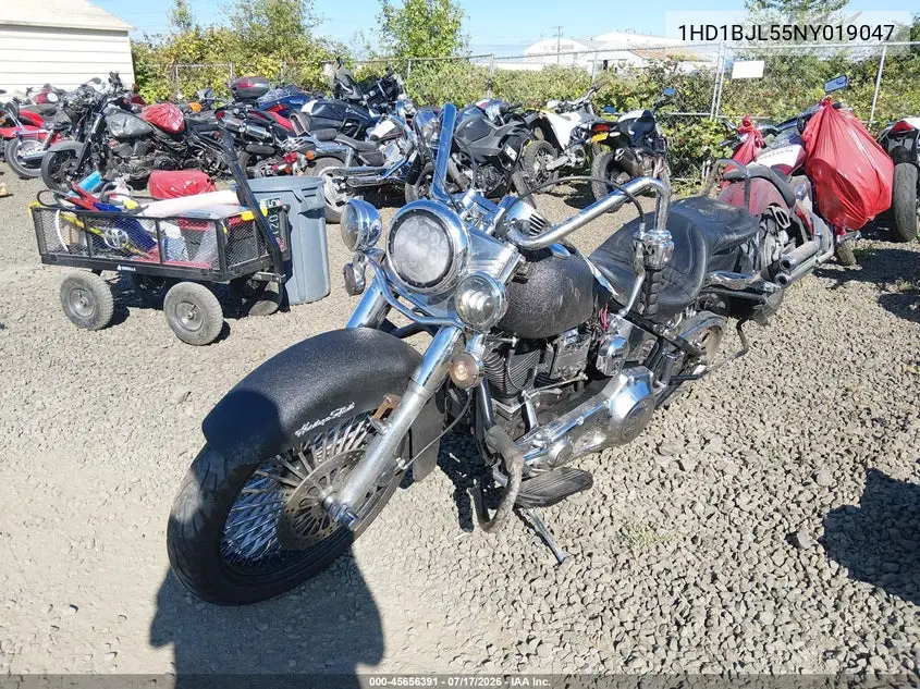 1992 Harley-Davidson Flstc VIN: 1HD1BJL55NY019047 Lot: 45656391