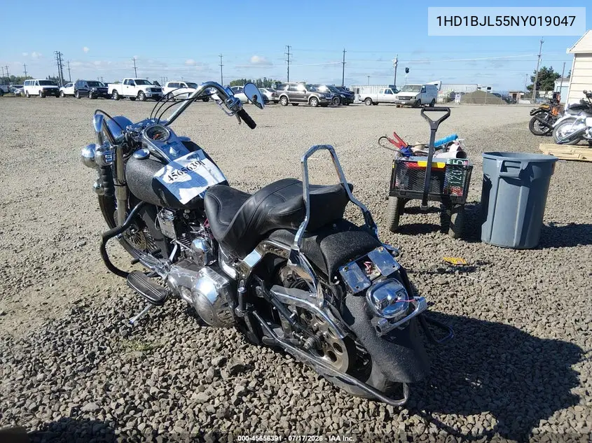 1992 Harley-Davidson Flstc VIN: 1HD1BJL55NY019047 Lot: 45656391