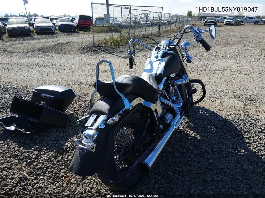 1992 Harley-Davidson Flstc VIN: 1HD1BJL55NY019047 Lot: 45656391