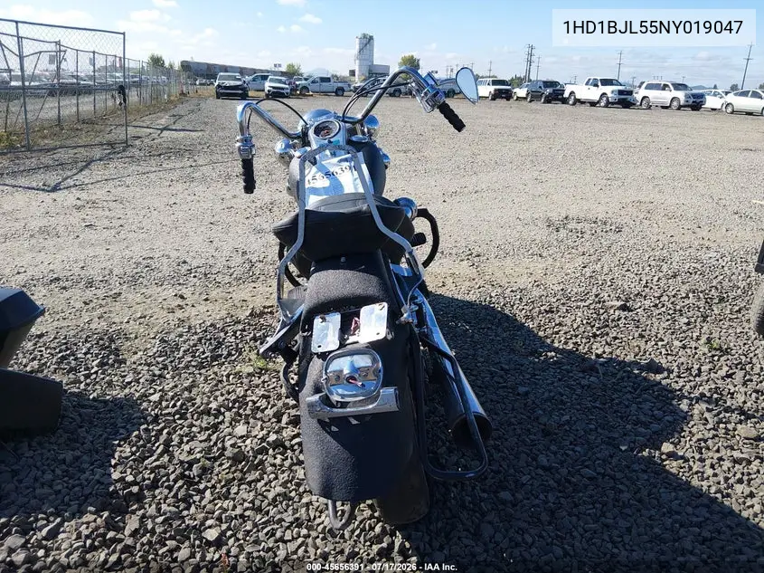 1992 Harley-Davidson Flstc VIN: 1HD1BJL55NY019047 Lot: 45656391