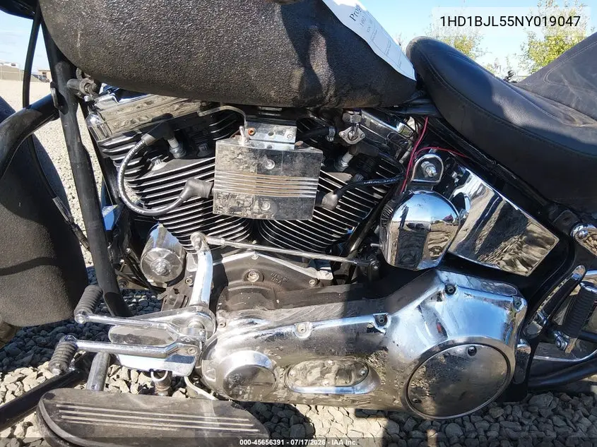 1992 Harley-Davidson Flstc VIN: 1HD1BJL55NY019047 Lot: 45656391