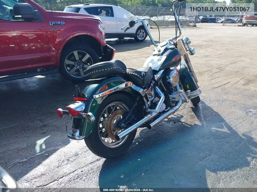 1997 Harley-Davidson Flstc VIN: 1HD1BJL47VY051067 Lot: 45016288