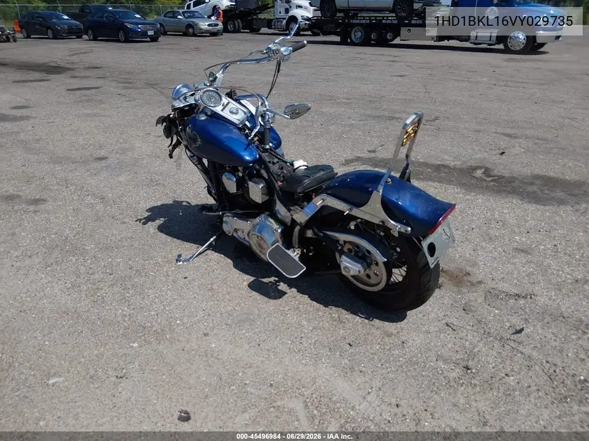 1997 Harley-Davidson Fxst Custom VIN: 1HD1BKL16VY029735 Lot: 45496984