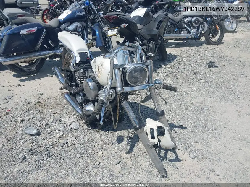 1998 Harley-Davidson Fxst Custom VIN: 1HD1BKL16WY042289 Lot: 45142729
