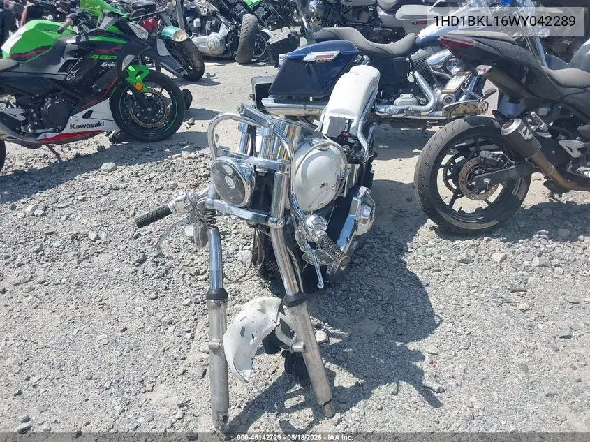 1998 Harley-Davidson Fxst Custom VIN: 1HD1BKL16WY042289 Lot: 45142729