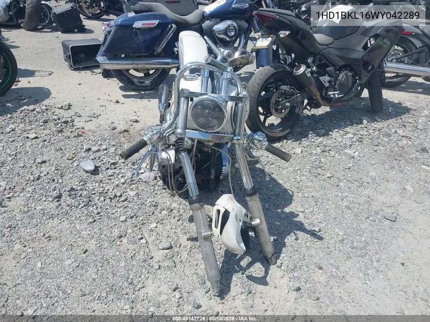 1998 Harley-Davidson Fxst Custom VIN: 1HD1BKL16WY042289 Lot: 45142729