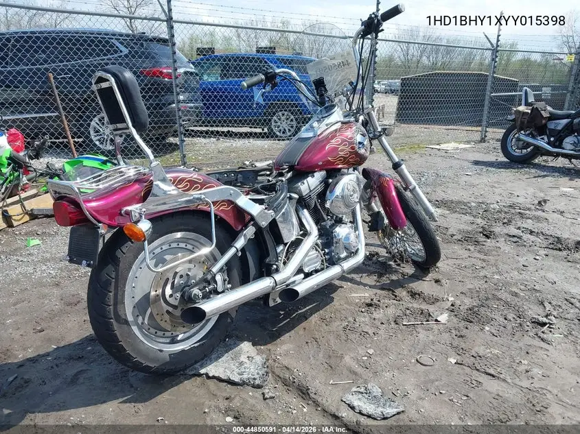 2000 Harley-Davidson Fxst VIN: 1HD1BHY1XYY015398 Lot: 44850591