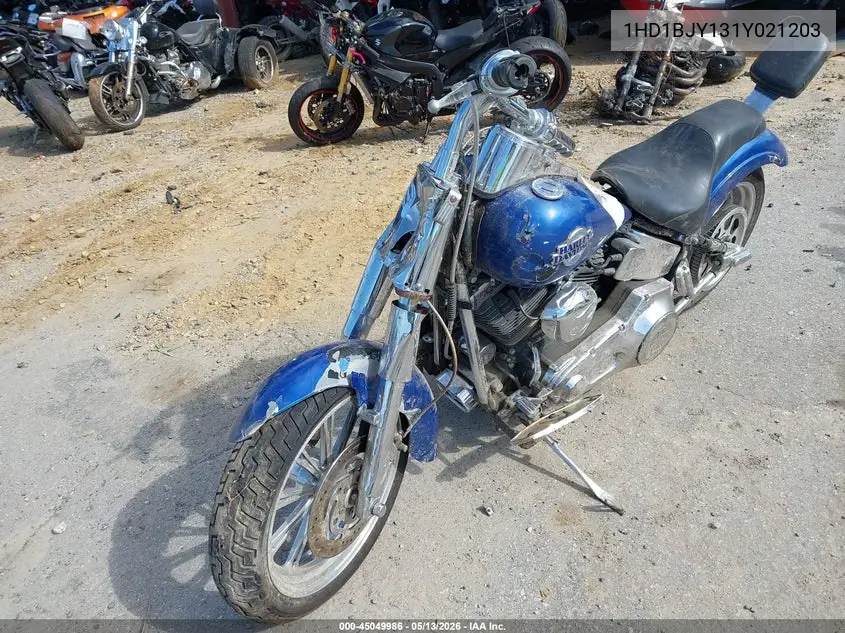 2001 Harley-Davidson Flstc VIN: 1HD1BJY131Y021203 Lot: 45049986