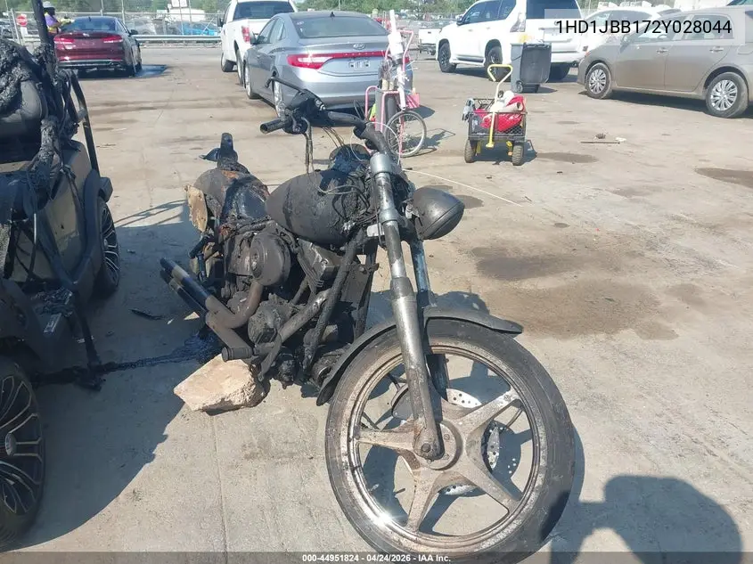 2002 Harley-Davidson Fxstdi VIN: 1HD1JBB172Y028044 Lot: 44951824