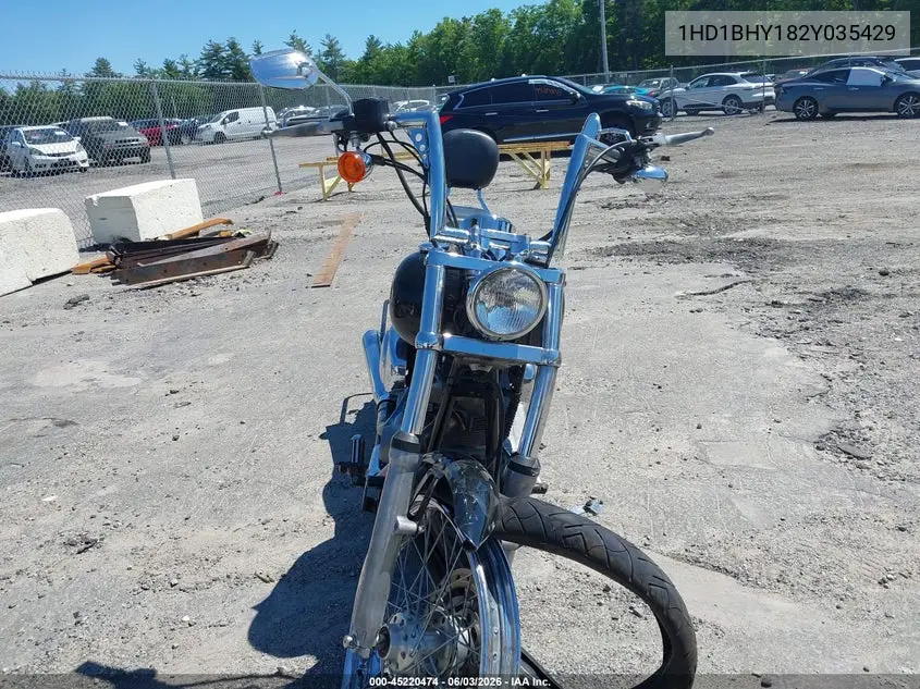 2002 Harley-Davidson Fxst VIN: 1HD1BHY182Y035429 Lot: 45220474