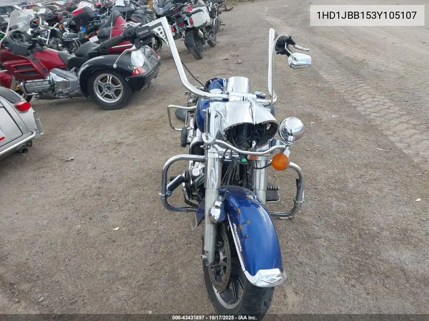 2015 Harley-Davidson Flhr Road King VIN: 1HD1FBM11B652963 Lot: 43431897