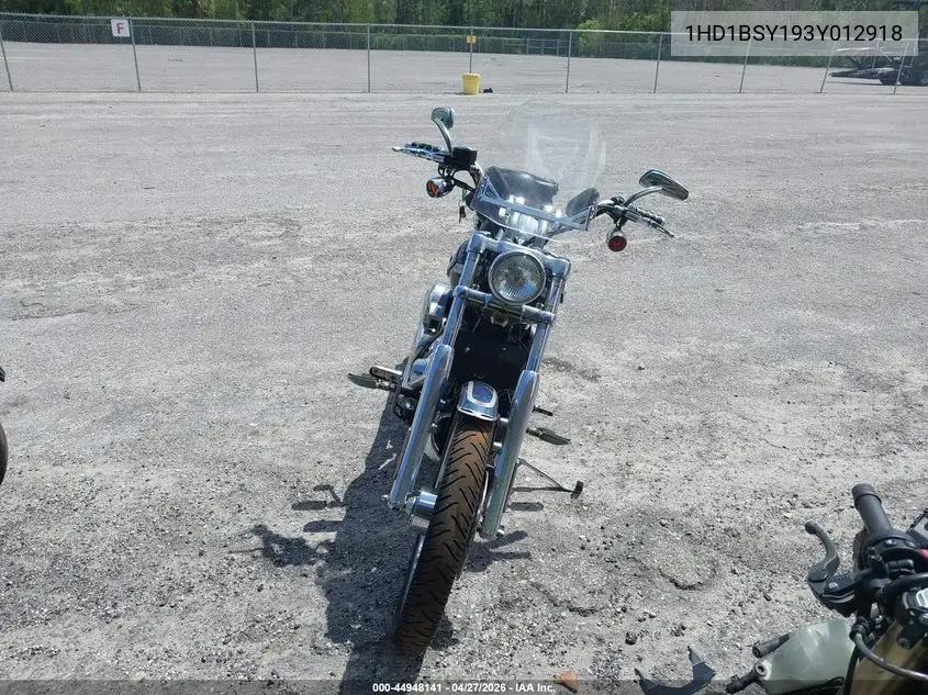 2003 Harley-Davidson Fxstd VIN: 1HD1BSY193Y012918 Lot: 44948141