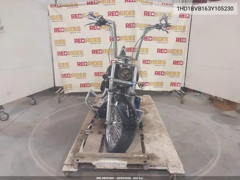 2003 Harley-Davidson Fxsti VIN: 1HD1BVB163Y105230 Lot: 45033301