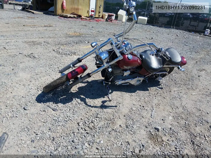 2003 Harley-Davidson Fxst VIN: 1HD1BHY173Y090231 Lot: 45121848