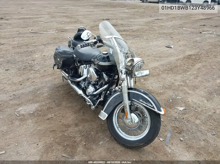 2003 Harley-Davidson Flstci VIN: 1HD1BWB123Y048966 Lot: 45335922