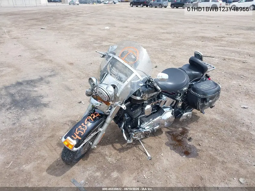 2003 Harley-Davidson Flstci VIN: 1HD1BWB123Y048966 Lot: 45335922