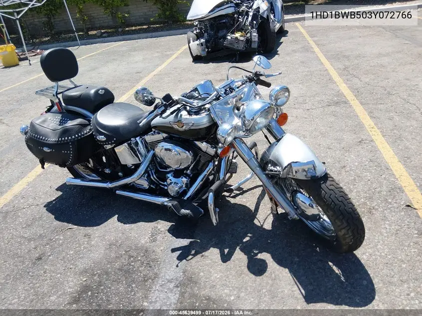 2003 Harley-Davidson Flstci Anniversary VIN: 1HD1BWB503Y072766 Lot: 45639499