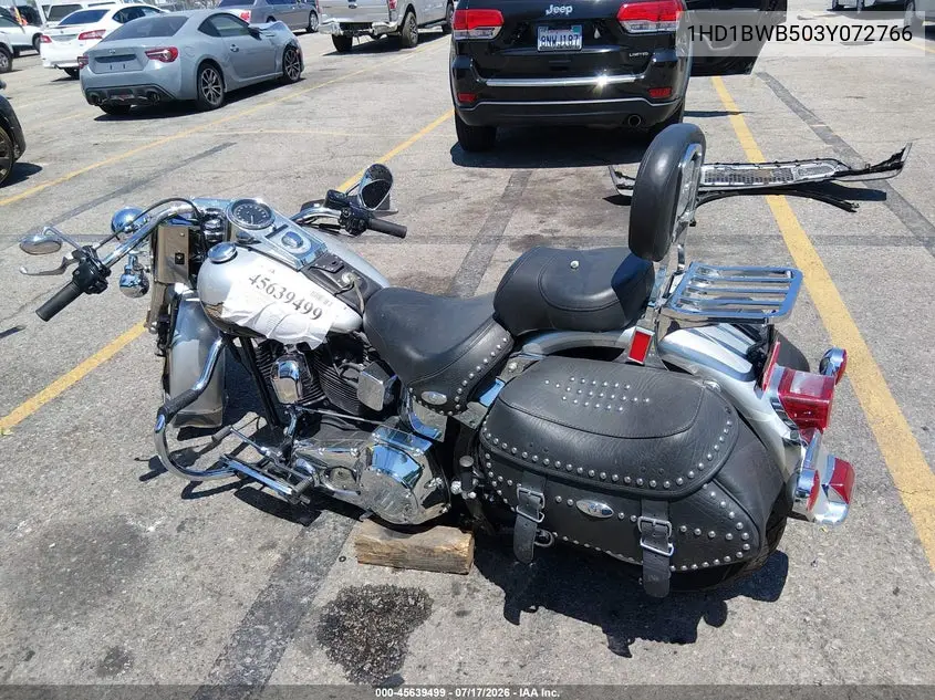 2003 Harley-Davidson Flstci Anniversary VIN: 1HD1BWB503Y072766 Lot: 45639499