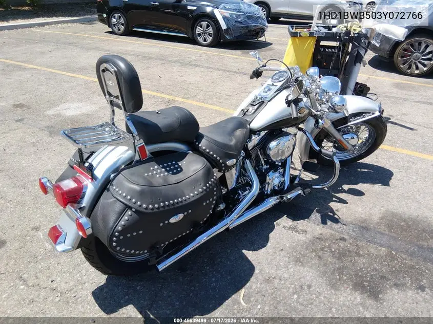 2003 Harley-Davidson Flstci Anniversary VIN: 1HD1BWB503Y072766 Lot: 45639499