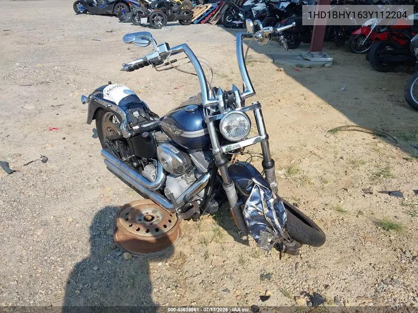 2003 Harley-Davidson Fxst VIN: 1HD1BHY163Y112204 Lot: 45639861
