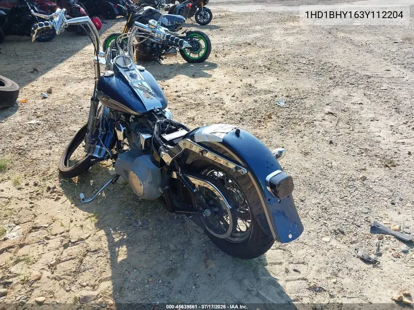 2003 Harley-Davidson Fxst VIN: 1HD1BHY163Y112204 Lot: 45639861