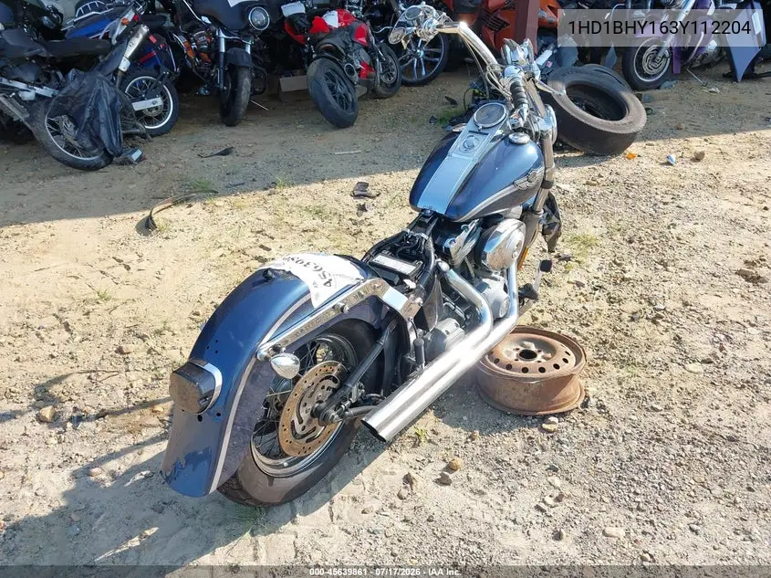 2003 Harley-Davidson Fxst VIN: 1HD1BHY163Y112204 Lot: 45639861