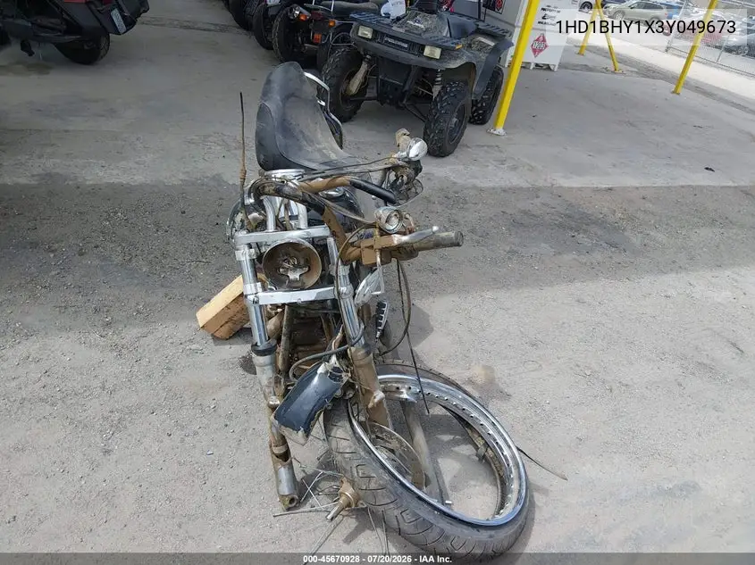 2003 Harley-Davidson Fxst VIN: 1HD1BHY1X3Y049673 Lot: 45670928