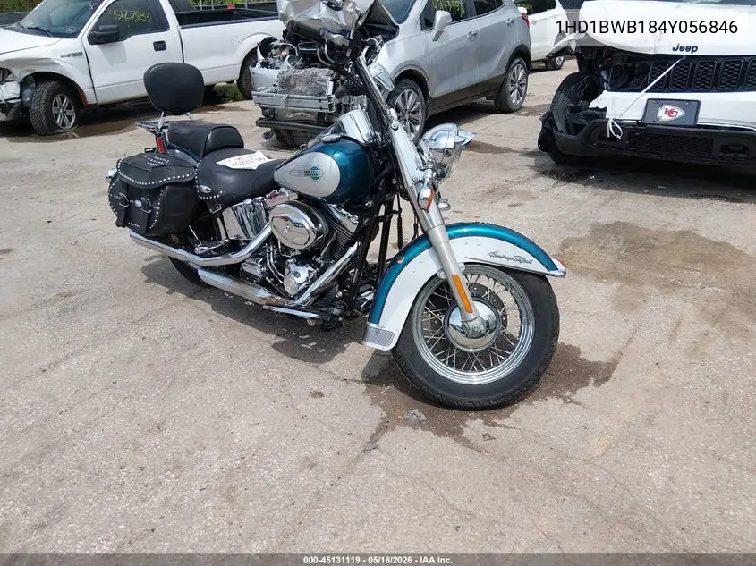 2004 Harley-Davidson Flstci VIN: 1HD1BWB184Y056846 Lot: 45131119