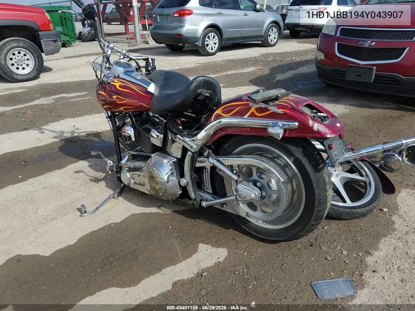 2004 Harley-Davidson Fxstdi VIN: 1HD1JBB194Y043907 Lot: 45401159