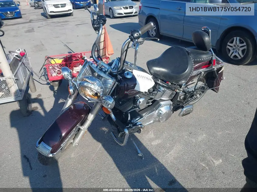 2005 Harley-Davidson Flstci VIN: 1HD1BWB175Y054720 Lot: 45193846