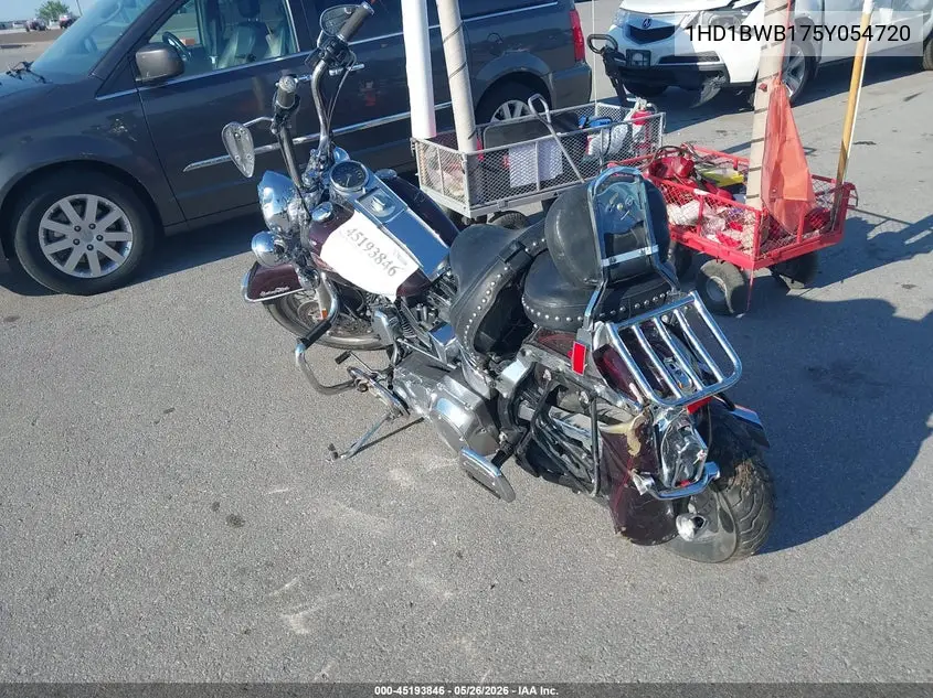 2005 Harley-Davidson Flstci VIN: 1HD1BWB175Y054720 Lot: 45193846