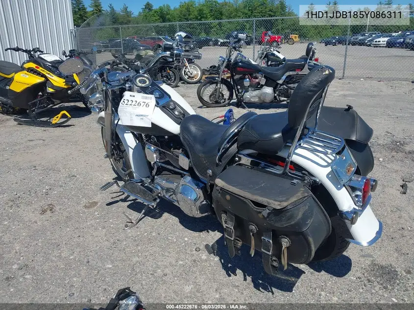 2005 Harley-Davidson Flstni VIN: 1HD1JDB185Y086311 Lot: 45222676