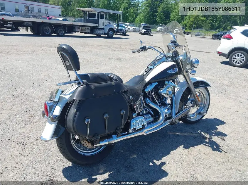 2005 Harley-Davidson Flstni VIN: 1HD1JDB185Y086311 Lot: 45222676