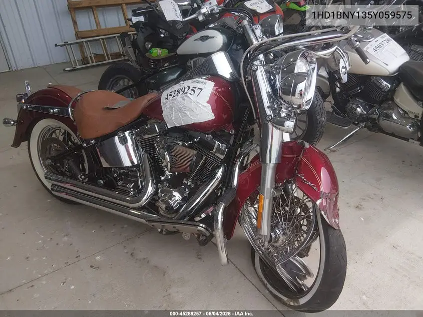 2005 Harley-Davidson Flstn VIN: 1HD1BNY135Y059575 Lot: 45289257