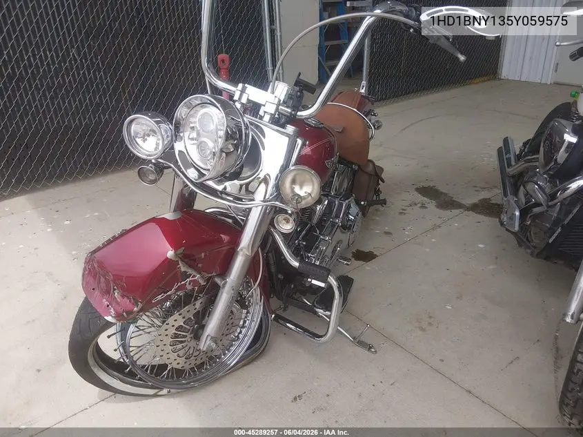 2005 Harley-Davidson Flstn VIN: 1HD1BNY135Y059575 Lot: 45289257