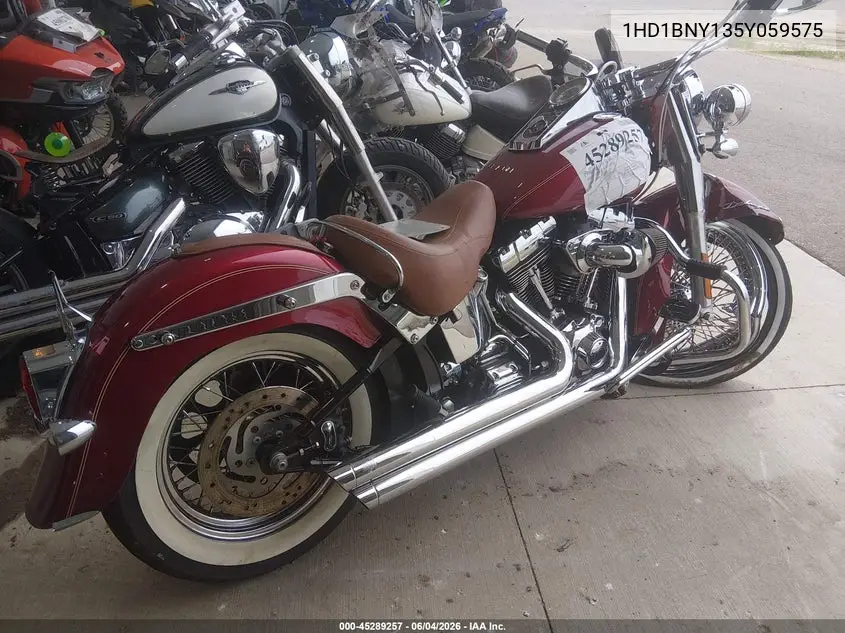 2005 Harley-Davidson Flstn VIN: 1HD1BNY135Y059575 Lot: 45289257