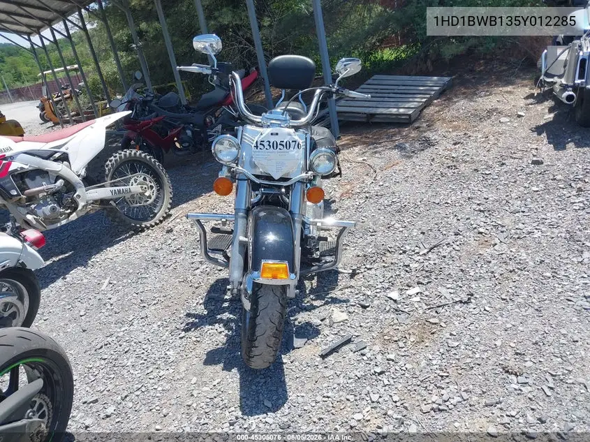 2005 Harley-Davidson Flstci VIN: 1HD1BWB135Y012285 Lot: 45305076