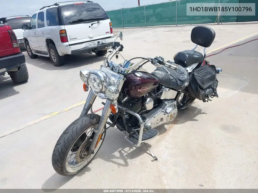 2005 Harley-Davidson Flstci VIN: 1HD1BWB185Y100796 Lot: 45572999