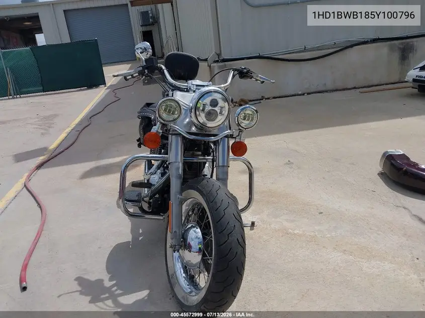 2005 Harley-Davidson Flstci VIN: 1HD1BWB185Y100796 Lot: 45572999