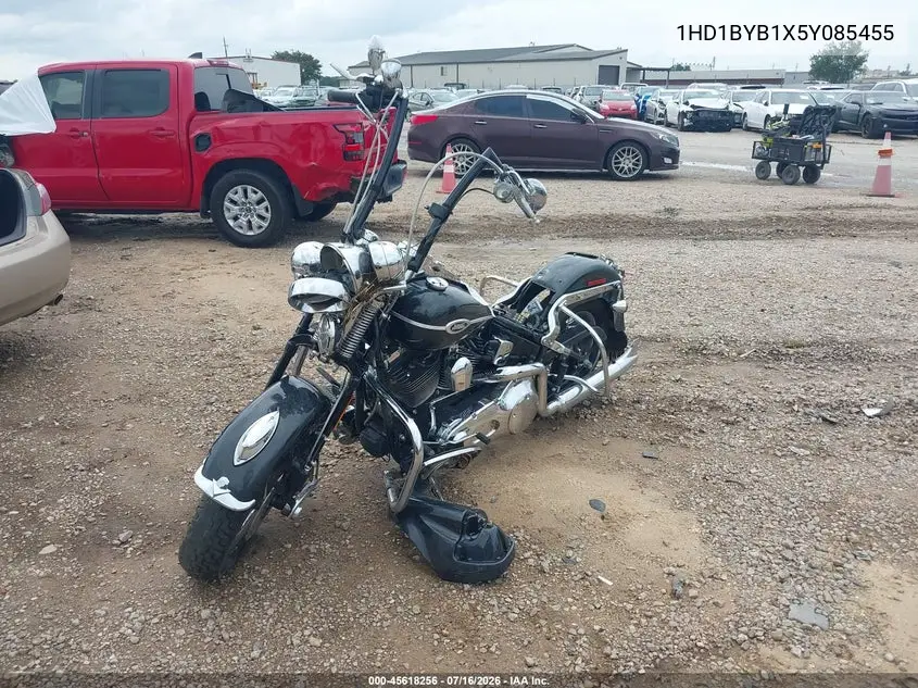 2005 Harley-Davidson Flstsi VIN: 1HD1BYB1X5Y085455 Lot: 45618256