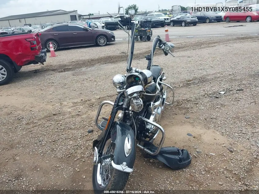 2005 Harley-Davidson Flstsi VIN: 1HD1BYB1X5Y085455 Lot: 45618256