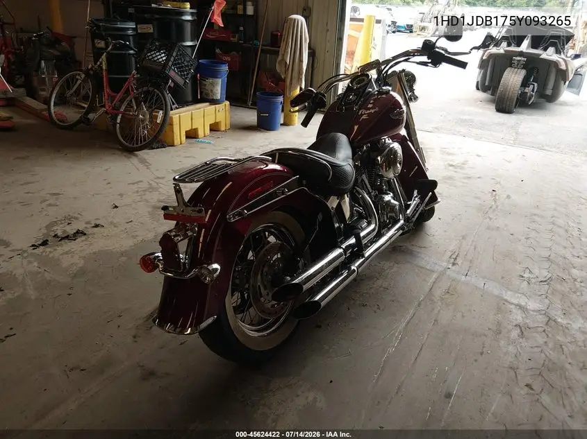 2005 Harley-Davidson Flstni VIN: 1HD1JDB175Y093265 Lot: 45624422
