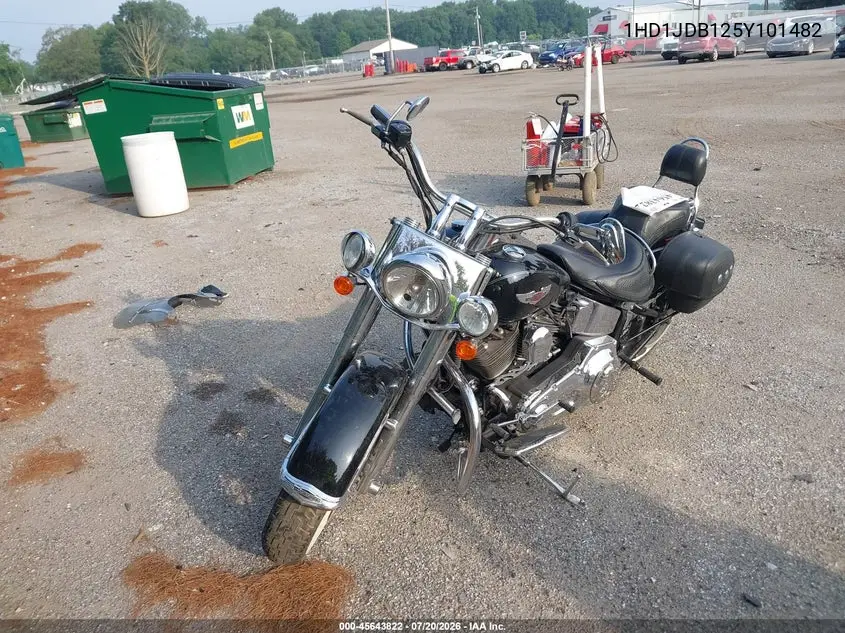 2005 Harley-Davidson Flstni VIN: 1HD1JDB125Y101482 Lot: 45643822