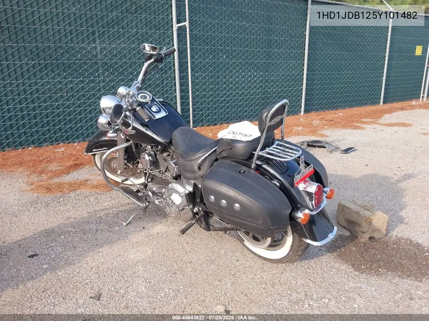 2005 Harley-Davidson Flstni VIN: 1HD1JDB125Y101482 Lot: 45643822