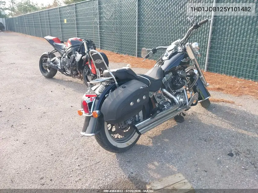 2005 Harley-Davidson Flstni VIN: 1HD1JDB125Y101482 Lot: 45643822