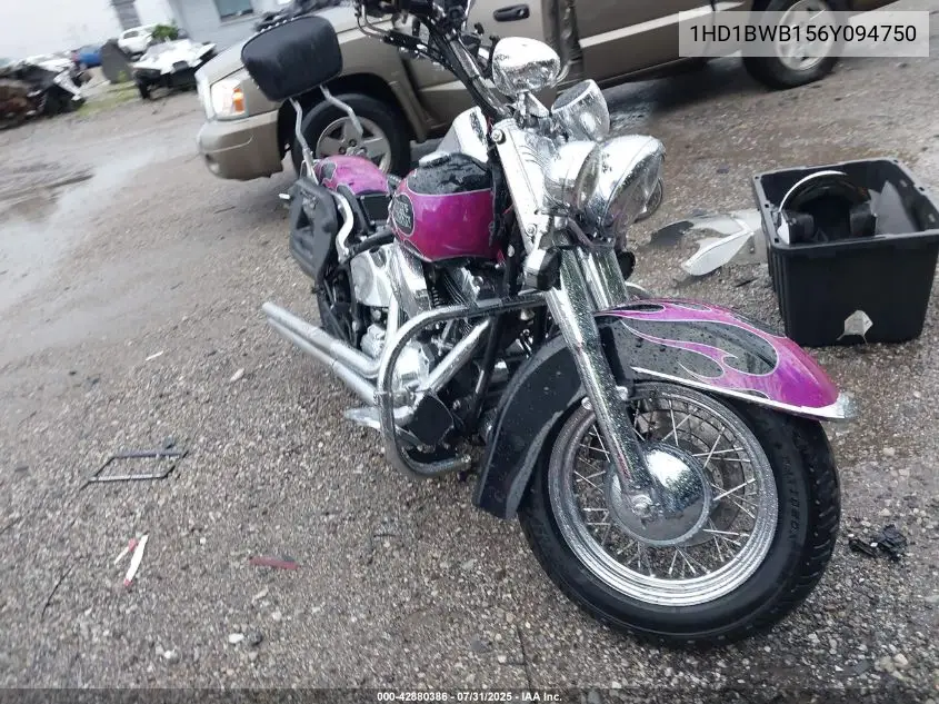 2006 Harley-Davidson Flstci VIN: 1HD1BWB156Y094750 Lot: 42880386