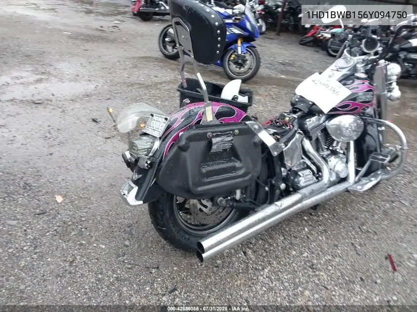 2006 Harley-Davidson Flstci VIN: 1HD1BWB156Y094750 Lot: 42880386
