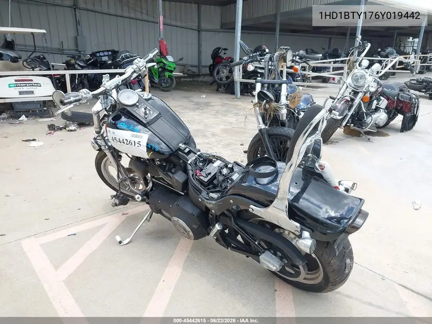2006 Harley-Davidson Fxstb VIN: 1HD1BTY176Y019442 Lot: 45442615